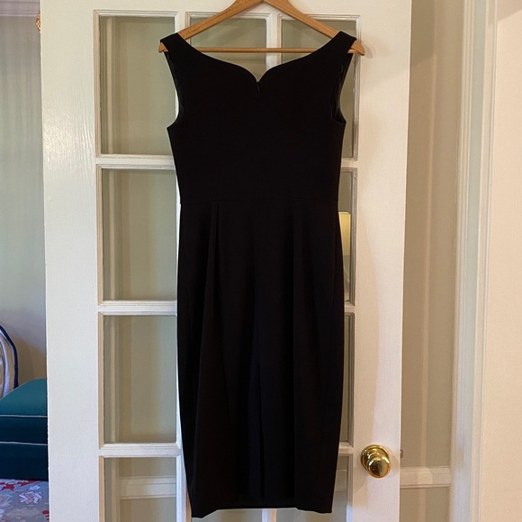 Black Halo Ally Sheath Dress, Black, Size 6 - Picture 6 of 6